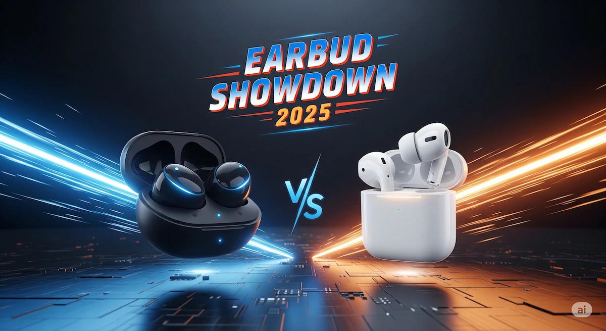 Galaxy Buds 3 FE vs AirPods 4