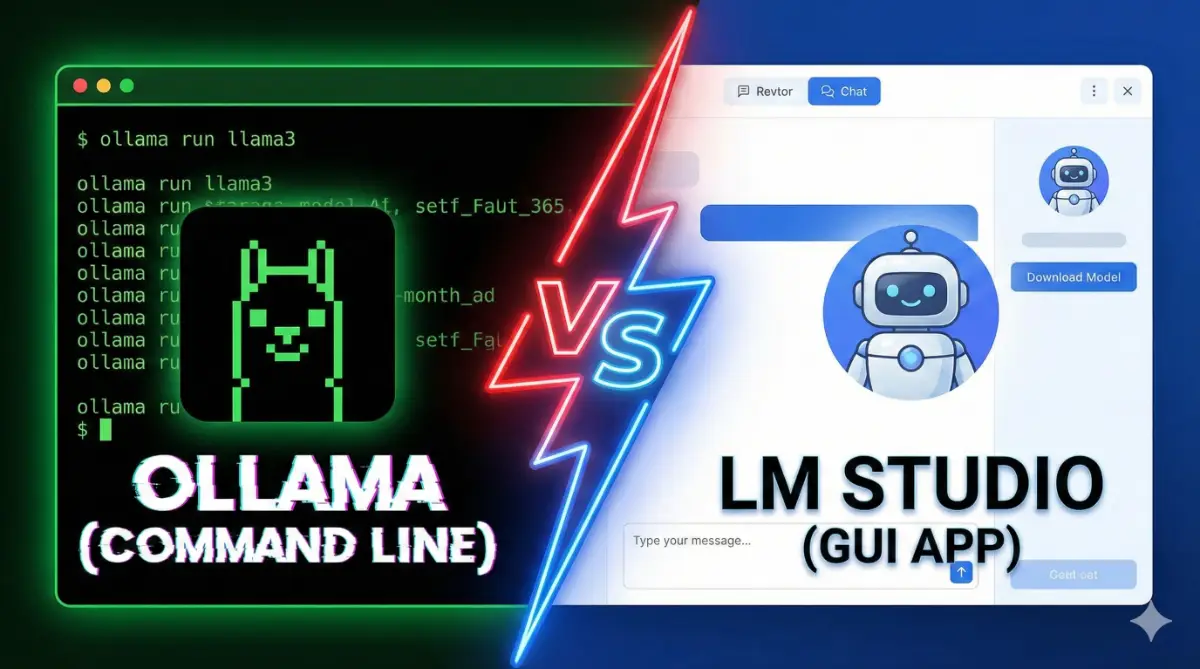 ollama vs. lm studio vs. : which local ai runtime... Ollama vs LM Studio: Do You Need a Command Line to Run Local AI?